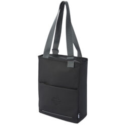 Aqua 14" GRS Recycled Water Resistant Laptop Tote Bag - 1 Colour