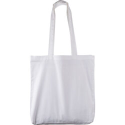 White 10oz Canvas Cotton Shopper - Full Colour - Image 2